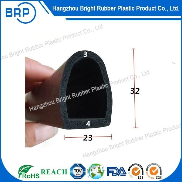 D-Type EPDM Rubber Sponge Self-adhesive Strip